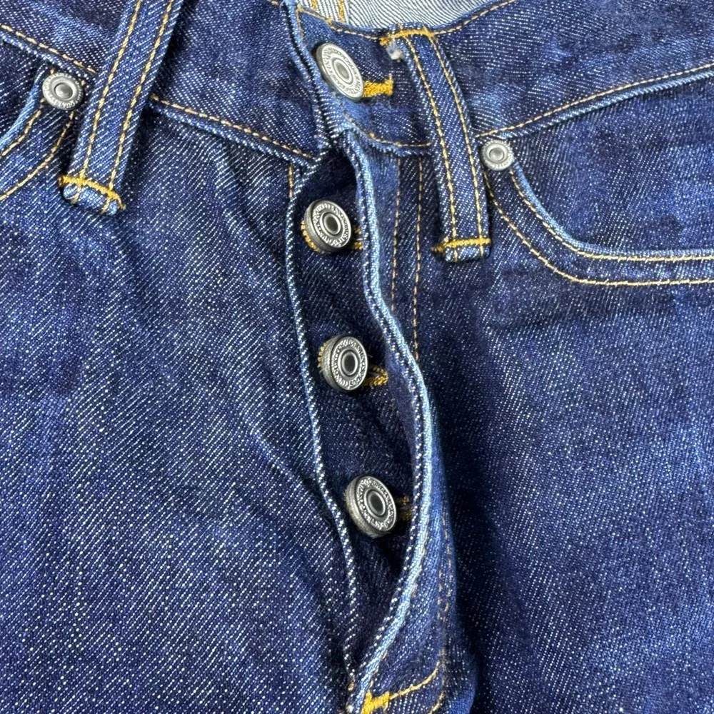 Gustin‎ California Slim Raw Denim Jeans Selvedge Dark Wash Mens